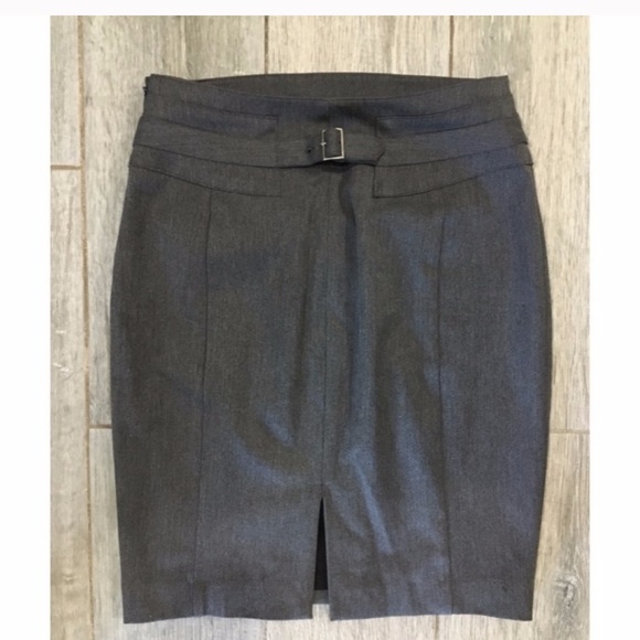 Express High Waisted Grey Tailored Skirt size 8 - Picture 16 of 16
